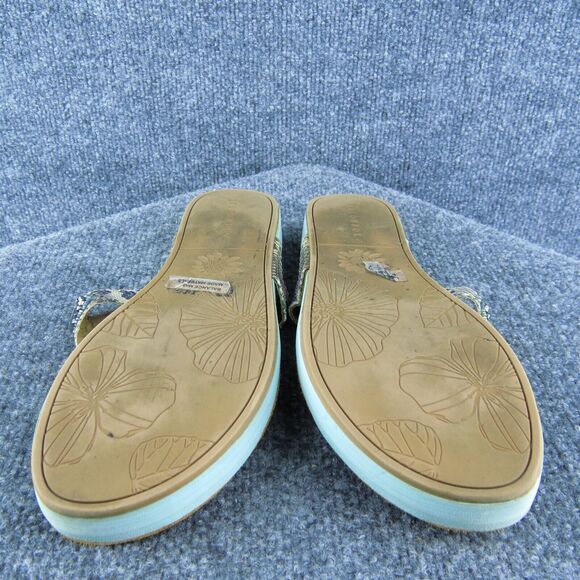 Yellowbox Karlie Women Thong Sandal Shoes Silver Synthetic Size 7.5 Medium - Picture 10 of 10